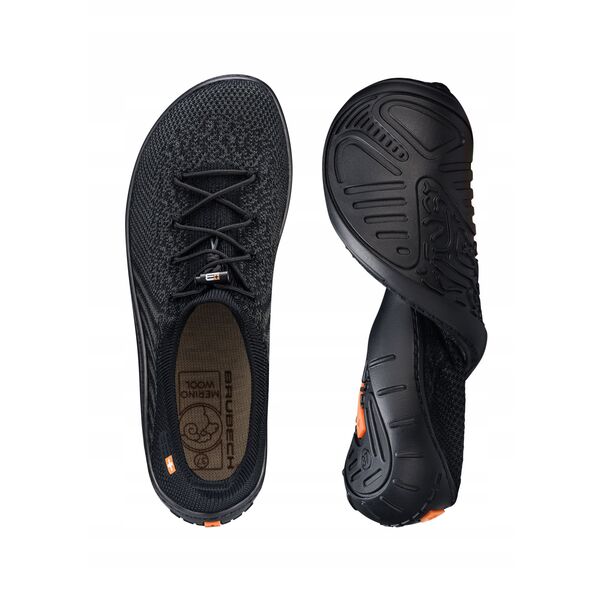Ανδρικά παπούτσια SH5003M barefoot merino μαύρο/μαύρο 43