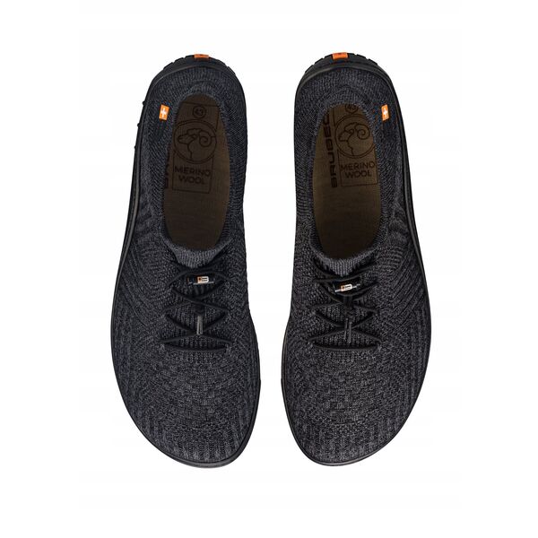 SH5003M Ανδρικά παπούτσια Barefoot Merino γραφίτης/μαύρο 47
