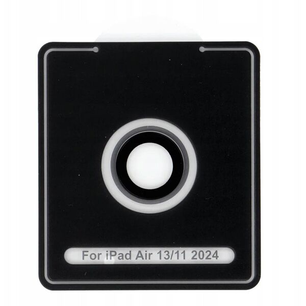 Προστατευτικό κάμερας PROTECTOR 9H + εφαρμογέας για IPAD AIR 11/13 2024 μαύρο
