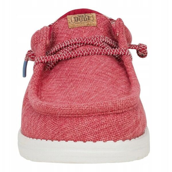 Hey Dude Wally Jute 43085-79B Czerwone 44