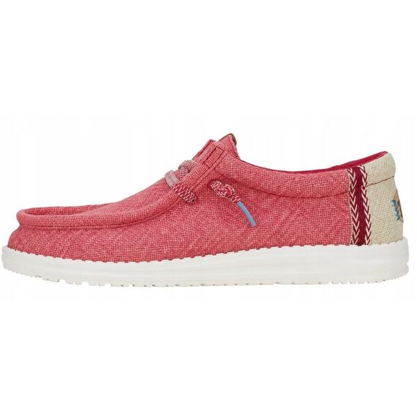 Hey Dude Wally Jute 43085-79B Czerwone 41