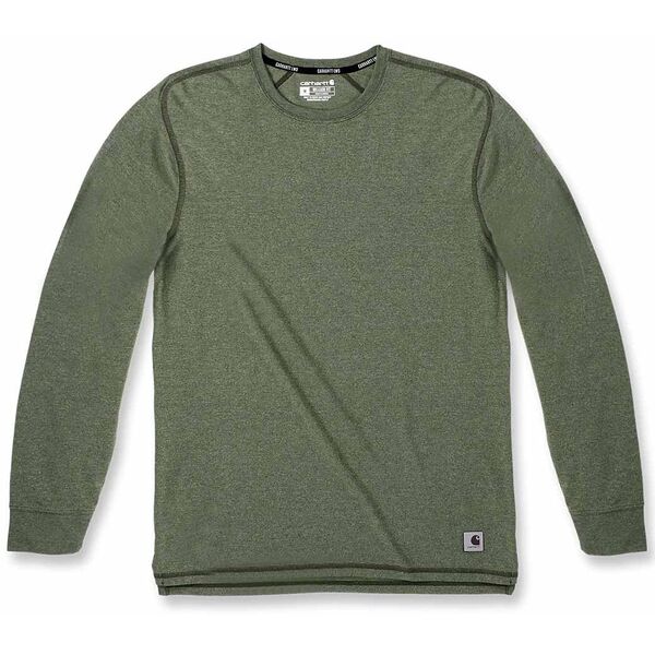 Carhartt Koszulka Carhartt LWD LongSleeve CHIVE HEATHER