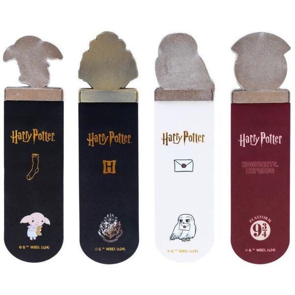 Harry Potter - Σετ σελιδοδεικτών για βιβλία 4 τεμ.