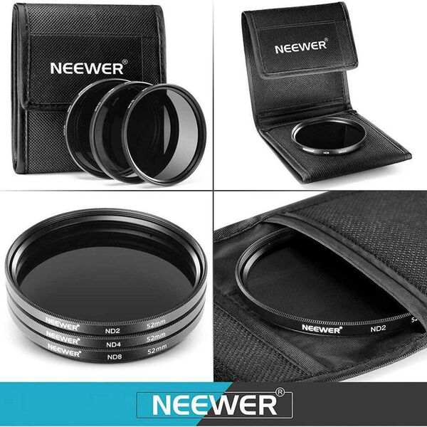 Φίλτρο Neewer Neewer 52MM COMPLETE LENS FILTER 10087416