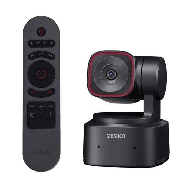 OBSBOT Tiny 2 Lite Remote Combo PTZ Webcam