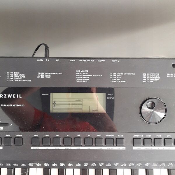 Kurzweil KP100 - Πληκτρολόγιο