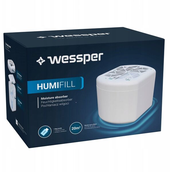 Απορροφητής υγρασίας Wessper Humifill - (WES101-BK)