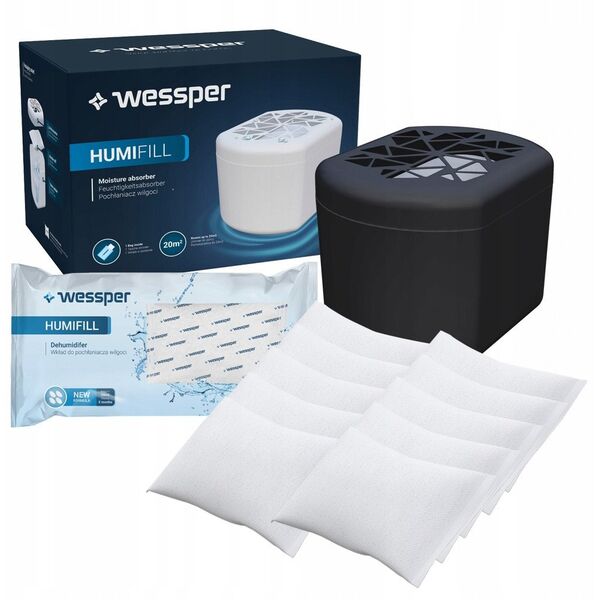 Απορροφητής υγρασίας Wessper Humifill - (WES101-BK)