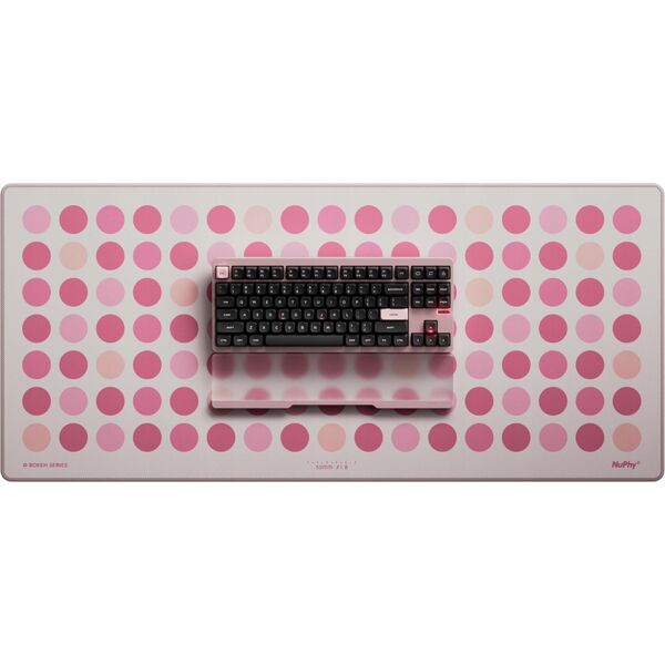 Nuphy - Twotone Wrist Rest for Gem80 - Στήριγμα Καρπού για Πληκτρολόγιο Inca Rose