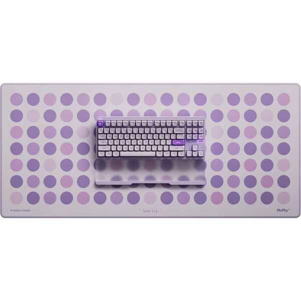 Nuphy - Twotone Wrist Rest for Gem80 - Στήριγμα Καρπού για Πληκτρολόγιο Airy Lilac