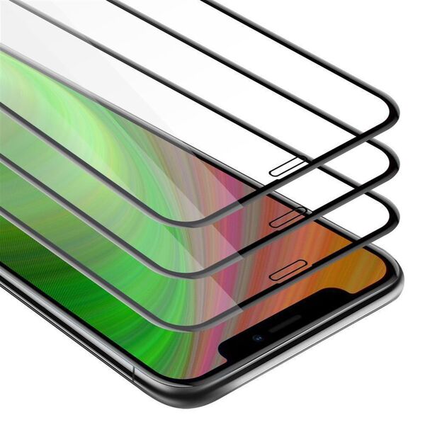 Mocco Full Face / Full Glue Tempered Glass Full Coveraged with Frame Apple iPhone 11 Pro Max Μαύρο