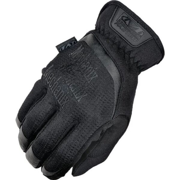 Γάντια Mechanix FastFit(r) μαύρα, μέγεθος M. Ελαστική μανσέτα, 0.6 mm τεχνητό δέρμα, TrekDry(r), τεχνολογία αφής