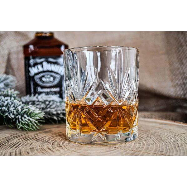 Ποτήρια ουίσκι κρυστάλλινα RCR MELODIA HB TUMBLER, 6 τεμ., 310 ml