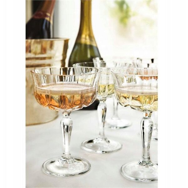 Κρυστάλλινα ποτήρια σαμπάνιας RCR Opera Ch Goblet, 240 ml, 6 τεμ.