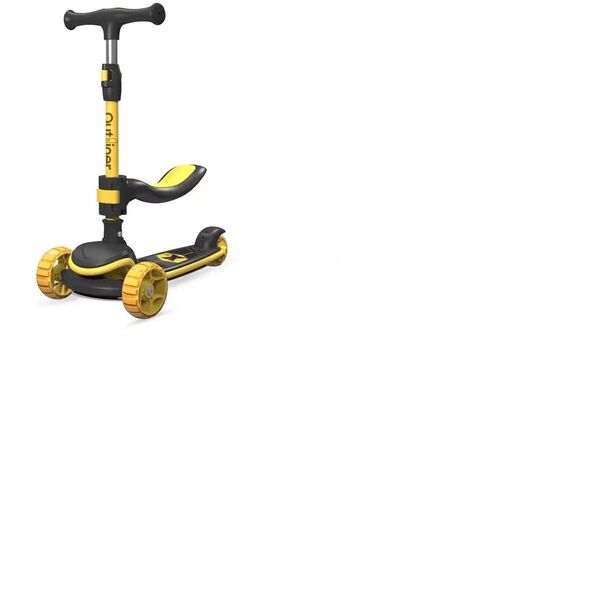 CHILDREN SCOOTER YELLOW OUTLINER 091M