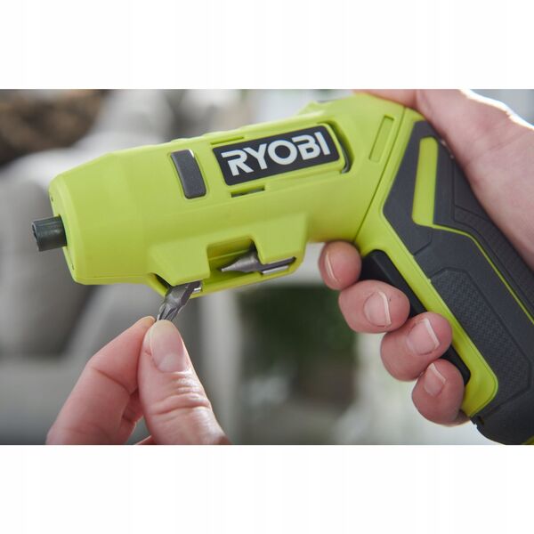 Cordless screwdriver RYOBI RSDP4-120G, 4.0 V, 2.0 Ah Li-ion, 5 Nm
