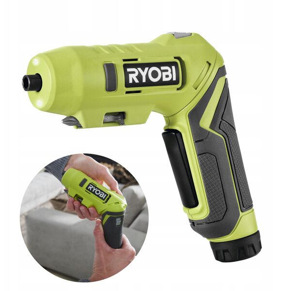 Cordless screwdriver RYOBI RSDP4-120G, 4.0 V, 2.0 Ah Li-ion, 5 Nm