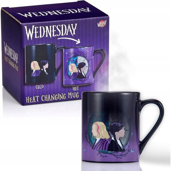 WEDNESDAY Giftable Heat reveal mug - Wednesday and Enid