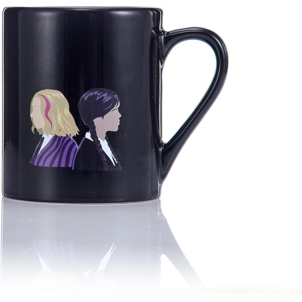 WEDNESDAY Giftable Heat reveal mug - Wednesday and Enid