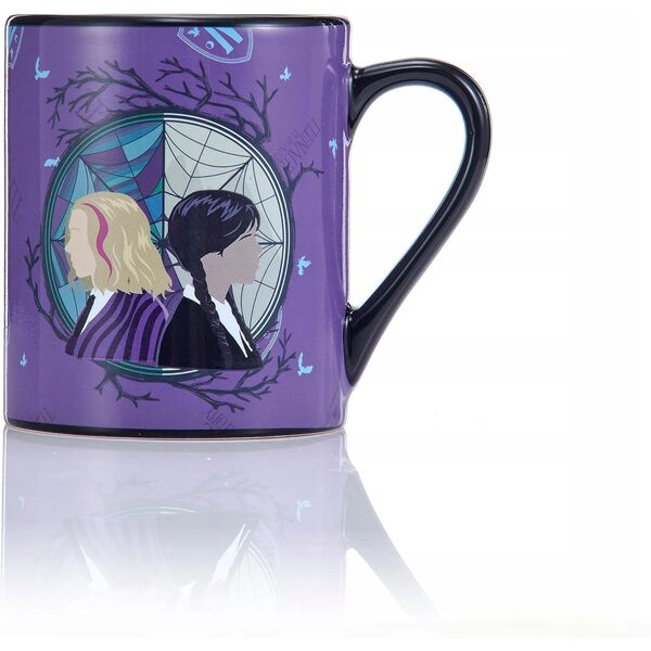WEDNESDAY Giftable Heat reveal mug - Wednesday and Enid