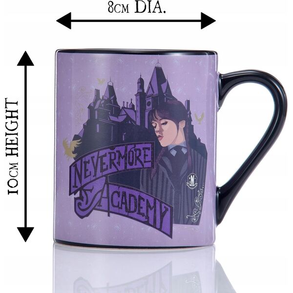 WEDNESDAY  Giftable Heat reveal mug - Wednesday and Thing