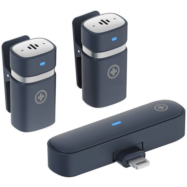 Plusonic Wireless Mikrofone Kit PS-TDS9 USB Type C/Lightning/3,5mm Klinke WiFi-Micro / *ALLTRAVEL*