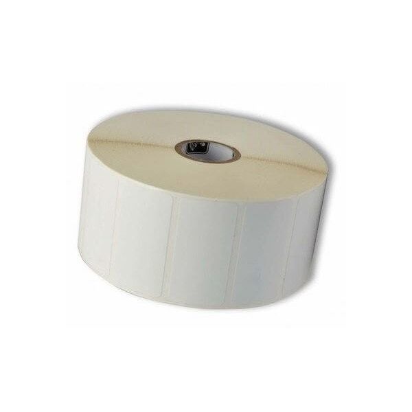 Label, Polyester, 30x12mm| Thermal Transfer, Z-ULTIMATE 3000T WHITE, Coated, Permanent Adhesive, 76mm Core