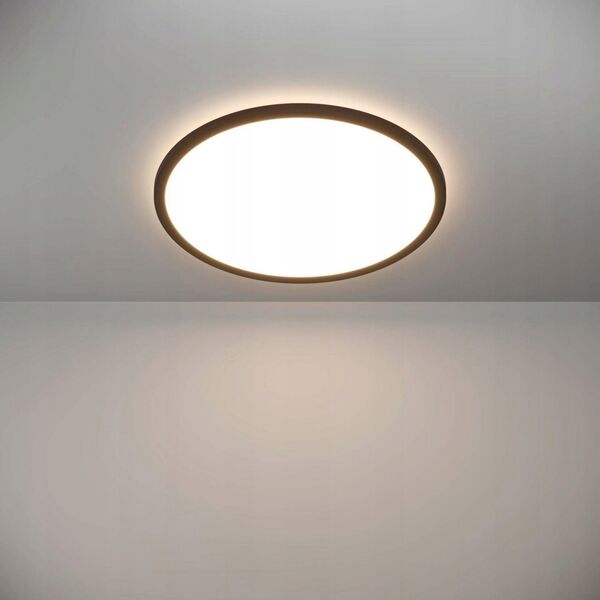 Ceiling LED lamp EGLO ROVITO-R IP44 20W 2700-6500K 2900lm black O50cm with remote control