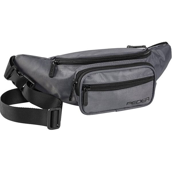 PEDEA Gürteltasche "TREND" Gr. M, grau