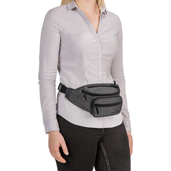 PEDEA Gürteltasche "TREND" Gr. M, grau