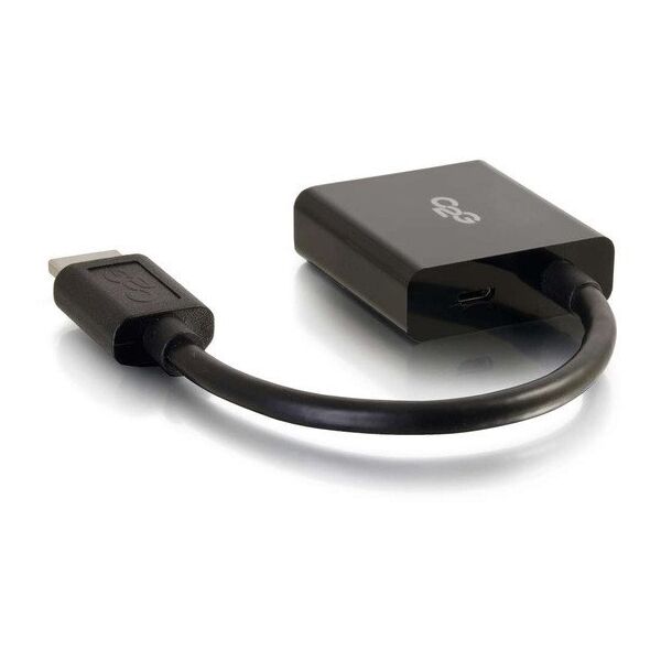 C2G HDMI to VGA Adapter - HDMI to VGA Converter - M/F - Videokonverter - HDMI - VGA - Schwarz