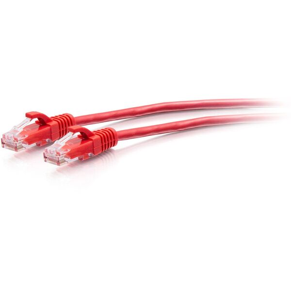 C2G 10ft (3m) Cat6a Snagless Unshielded (UTP) Slim Ethernet Network Patch Cable - Red - Patch-Kabel - RJ-45 (M) zu RJ-45 (M) - 3 m - 4.8 mm - UTP - CAT 6a - geformt, ohne Haken - Rot