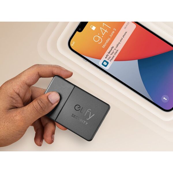 eufy Security SmartTrack Card - Anti-Verlust Bluetooth-Tag fur Handy