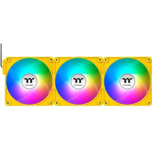 Thermaltake CT120 EX ARGB Sync PC Cooling Fan Bumblebee 3 Pack
