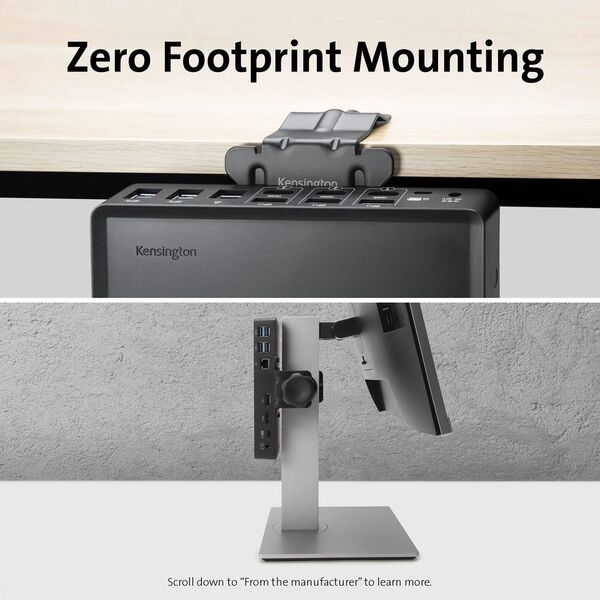 KENSINGTON Mounting bracket for docking stations