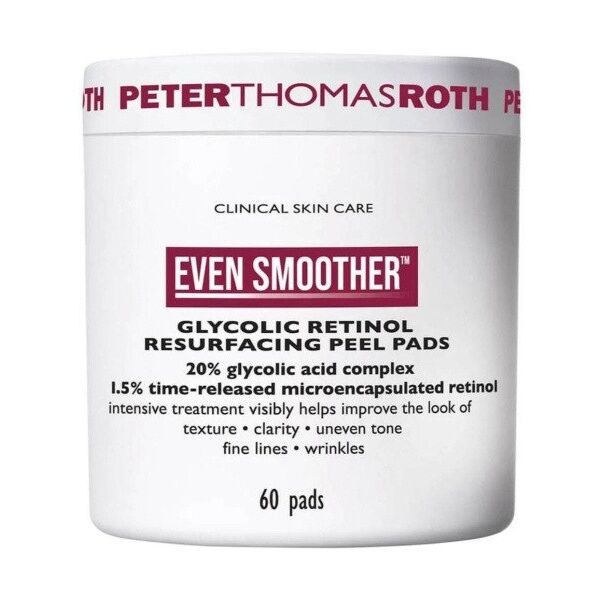 Peter Thomas Roth, Even Smoother, Smoothing, Cleansing Pads, 60 pcs For Women