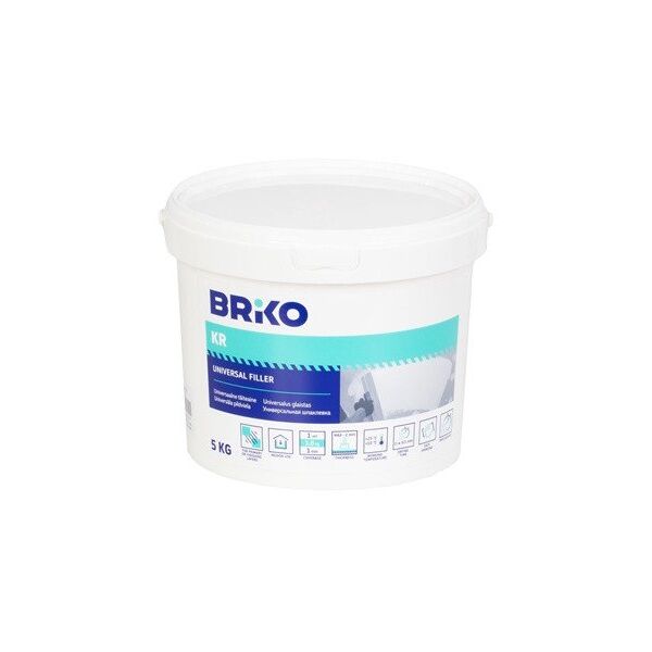 FILLER BRIKO 5 KG WITH CHALK FILLER