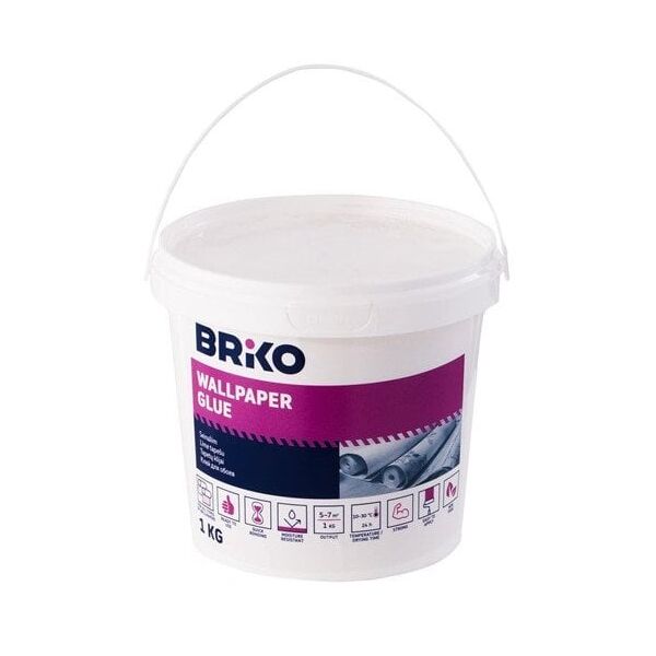 WALLPAPER GLUE BRIKO 1KG