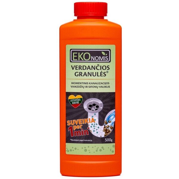PIPE CLEANER EKONOMIS GRANULES 500 G LV
