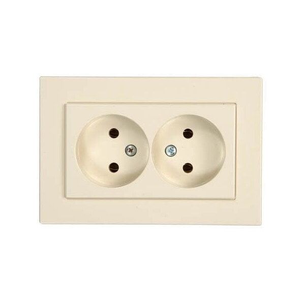 SOCKET DOUBLE BEIGE XP