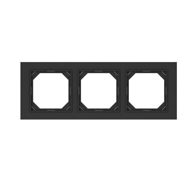 FRAME 3PL. BLACK R03 QR 1000