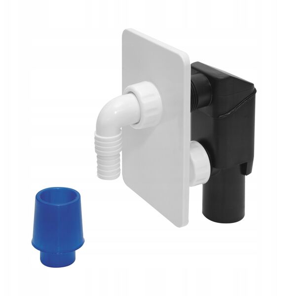 W MACHINE DISHW W PIPE D TRAP 519 WHITE