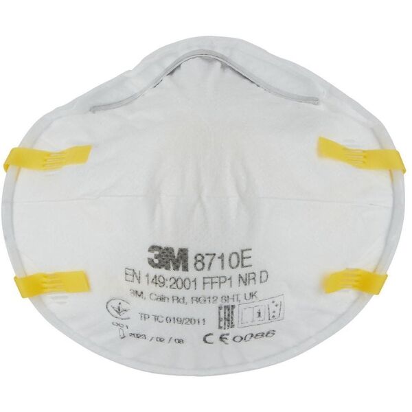 PARTICULATE RESPIRATOR 3M 8710 FFP1 3PCS