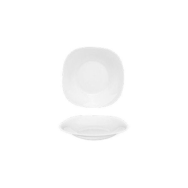 COK SOUP PLATE SQUARE 22X22CM BOREAL
