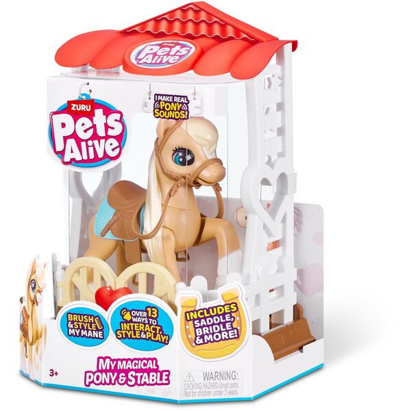 ROBOALIVE interactive playset Pony