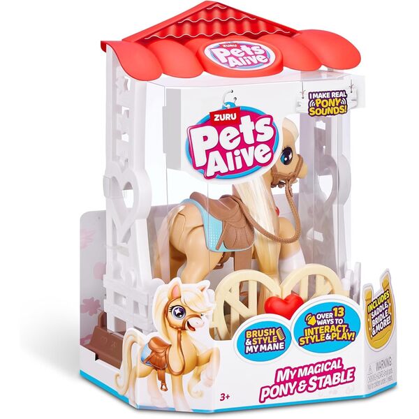 ROBOALIVE interactive playset Pony