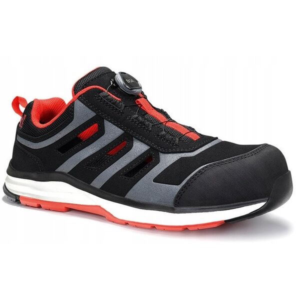 Sandals ELTEN Jo Rapid Boa Black Red easy ESD S1P, black 42