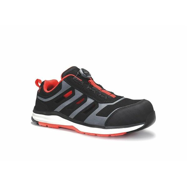 Sandals ELTEN Jo Rapid Boa Black Red easy ESD S1P, black 43