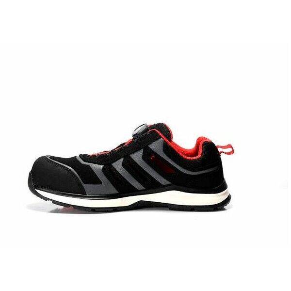 Sandals ELTEN Jo Rapid Boa Black Red easy ESD S1P, black 43