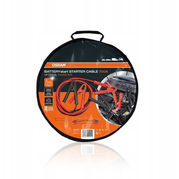 BOOSTER CABLES OSRAM 700 A